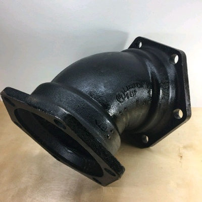 45 Degree Short Radius Elbow 350Di Ductile Iron AWWA C153 6" MJ Resin Sand Cast